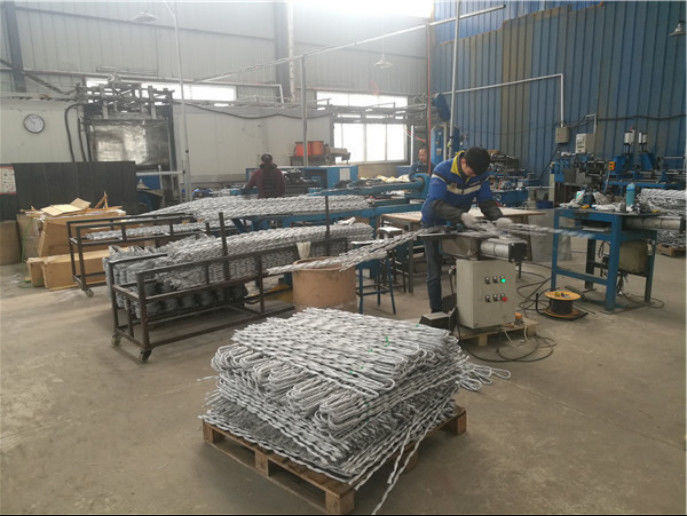 Hot-dip Galvanized 1 4 Inch Preformed Guy Grip Dead End Designed to Provide Secure and Durable Overhead Line Termination