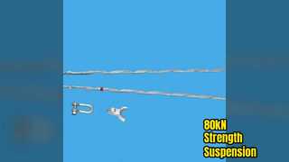 80kN 사전 성형 서스펜션 세트 아연 도금 강철