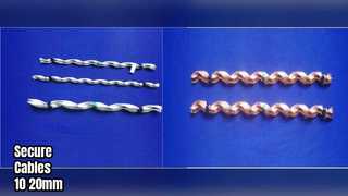 아연 도금 막다른 골목 10-20mm 케이블 보안